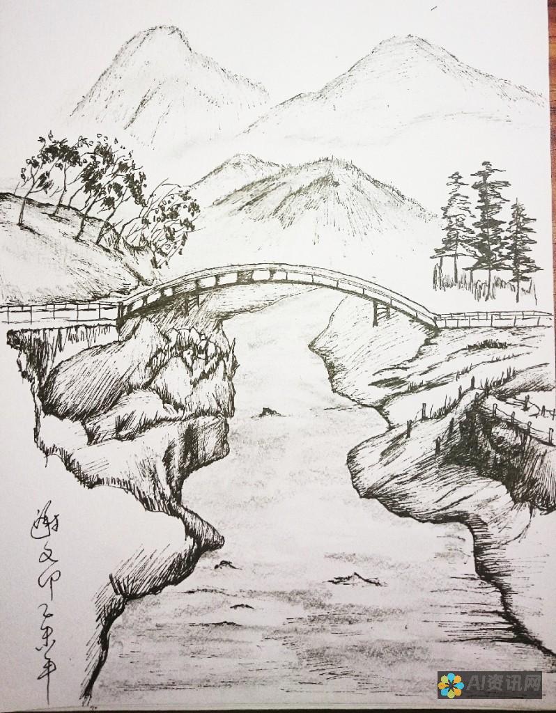 简单原野绘画图片大赏：感受大自然的魅力